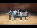 Jupiter from the planets suite  holst nishishita trombone quartet and piano