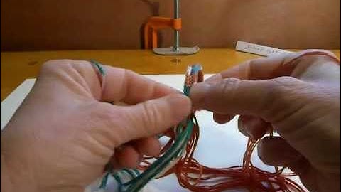 8-loop Flat double braid