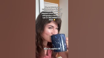 Mars Retrograde in Leo / DECEMBER 6TH 2024- FEBRUARY 23RD 2025