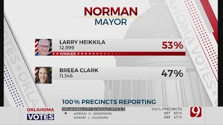 Larry Heikkila Wins Race For Norman Mayor