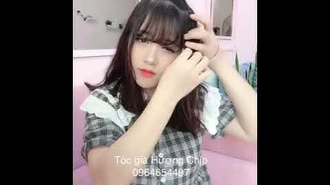 HƯỚNG DẪN KẸP TÓC GIẢ NỬA ĐẦU- XINH NHANH VÀ TIỆN