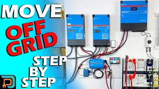 DIY Off Grid Home Solar SystemVictron Solar Charge Controller Install