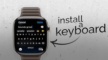 How to Install a Keyboard on Apple Watch (tutorial)