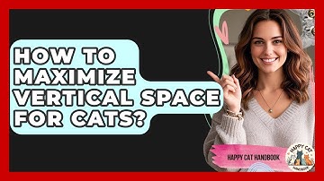 How To Maximize Vertical Space For Cats? - Happy Cat Handbook