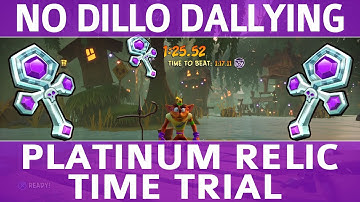 Crash Bandicoot 4 - No Dillo Dallying - Platinum Time Trial Relic (1:25.52)