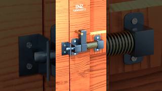 Socket Style Door Lock Design #design #woodworking #diy #creativity