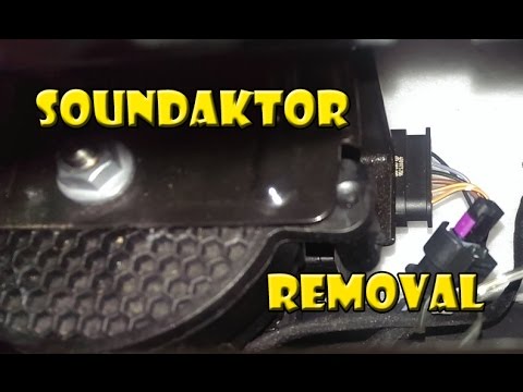Mk7 Golf R >> SOUNDAKTOR Removal DIY + Before and After Clips (Golf R) - YouTube Mk7 Golf R >> SOUNDAKTOR Removal DIY + Before and After Clips (Golf R) - YouTube