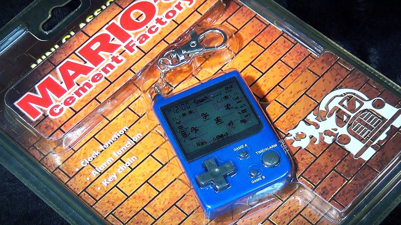 マリオセメントファクトリー ミニクラシックス 電子ゲーム】任天堂 マリオズセメントファクトリー ミニ