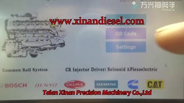QR1000 common rail tester simulator with coding