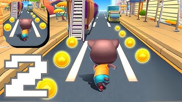 Cat Runner - Gameplay Walkthrough Tutorial Part 2 All Levels Mobile Game (Android, iOs) NEW UPDATE