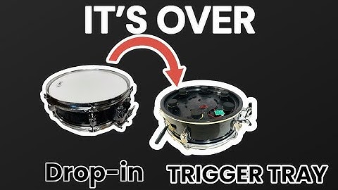 Super Easy Custom Snare to Six-Trigger Electronic Conversion. You’ll want this!