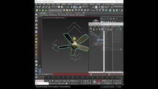 Fan Animation in 3dsmax