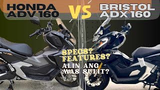Honda ADV 160 vs Bristol ADX 160, Alin ang mas sulit na Adventure Bike? Side by Side Comparison