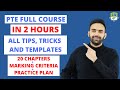 PTE Full Course in 2 Hours (2024) - Tips & Strategies - In-Depth Explanation & Practice Plan