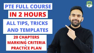PTE Full Course in 2 Hours (2024) - Tips \& Strategies - In-Depth Explanation \& Practice Plan