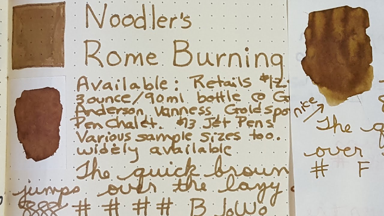 Noodler's Ink - Rome, 3 oz.