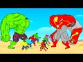 Evolution of BIG HULK Vs Evolution of BIG IRON-MAN : Who Will Win? | SUPER HEROES MOVIE ANIMATION