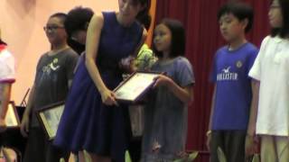 1020618 14頒發家長會副會長獎 臺中市文心國小第二十屆畢業典禮