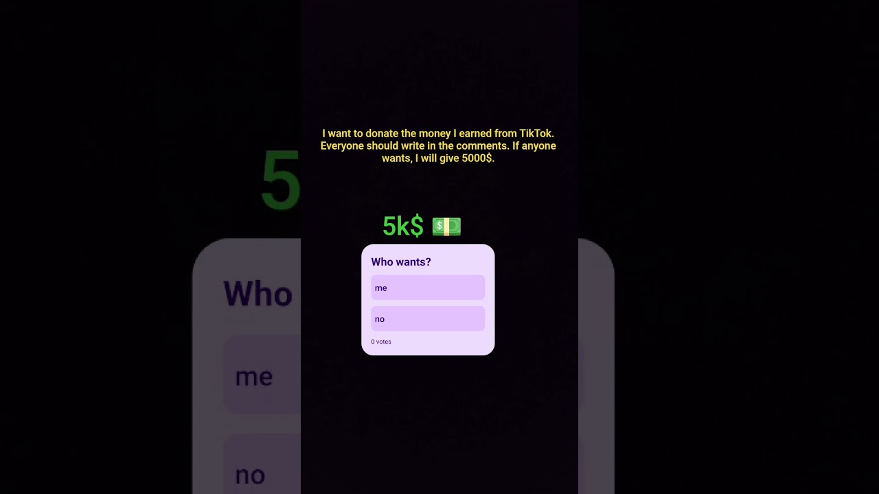 I'm distributing money 🤑 