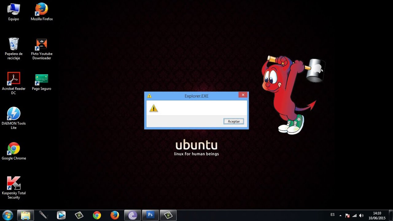 que es el programa explorer.exe como reiniciar el explorer.exe en