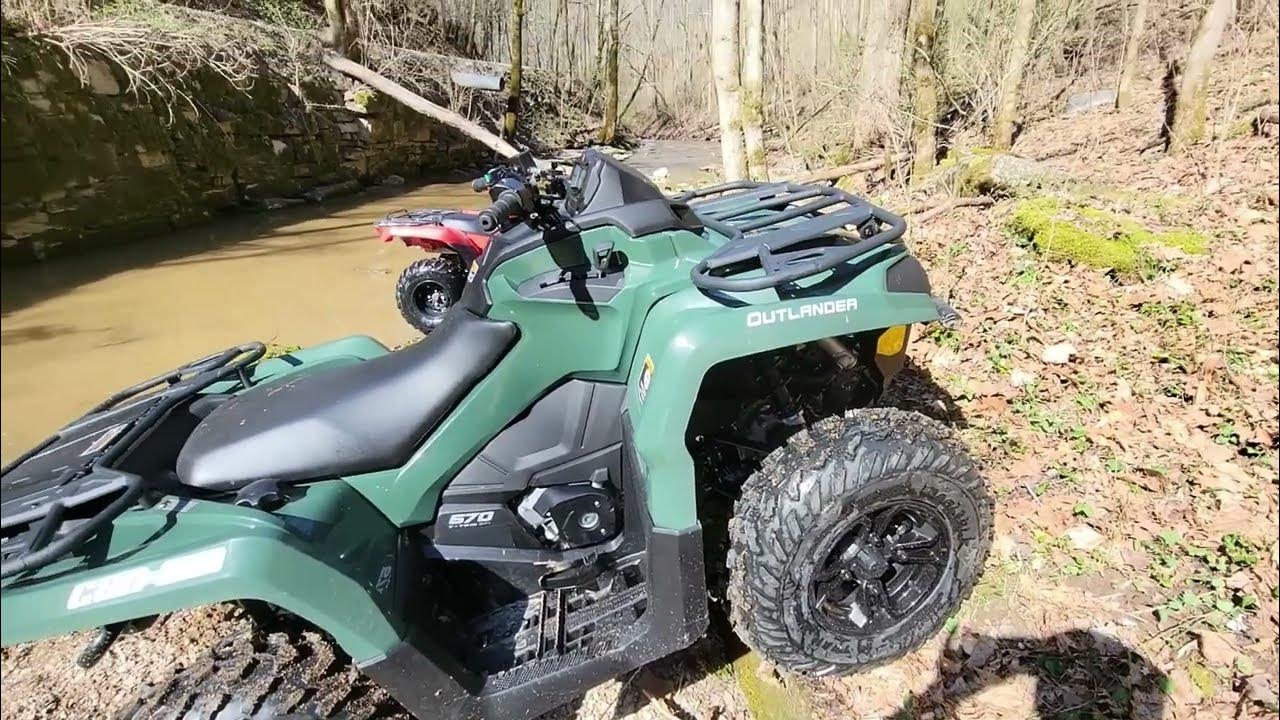 2022 Can Am Outlander 570 Top Speed 2022 Can-Am Outlander 570 DPS - First Ride with Impressions and Full