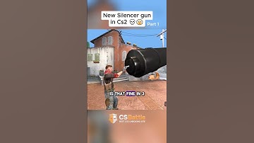 Silencer Gun in Cs2?? By Liechtenstein #csgo #csgomemes #csgofunnymoments #liechtenstein #animation