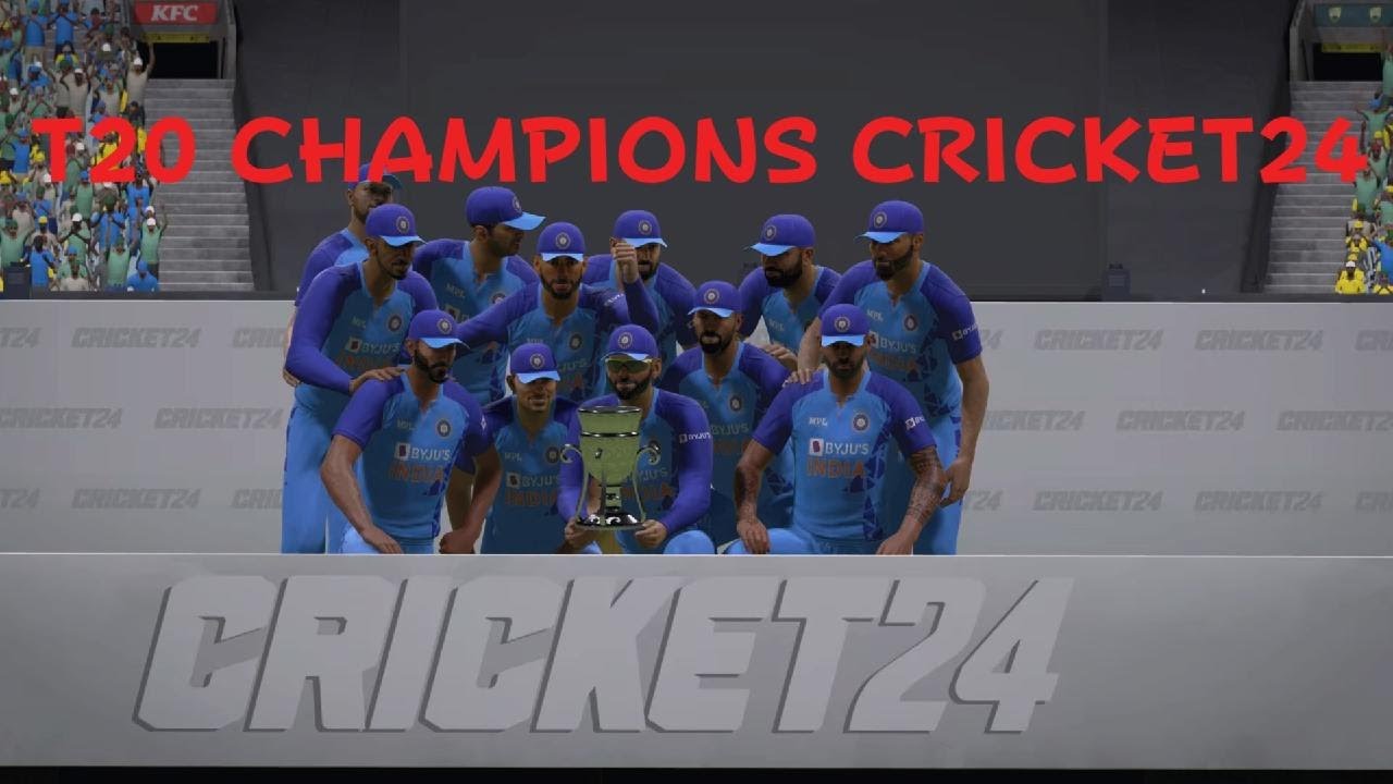 INDIA T20 WORLD  champions cricket 24 