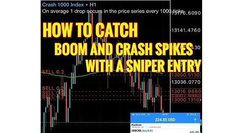 HOW TO CATCH BOOM AND CRASH SPIKES WITH A SNIPER ENTRY (DIVERGENCE TRADING) PART 1.  #boomandcrash ,
