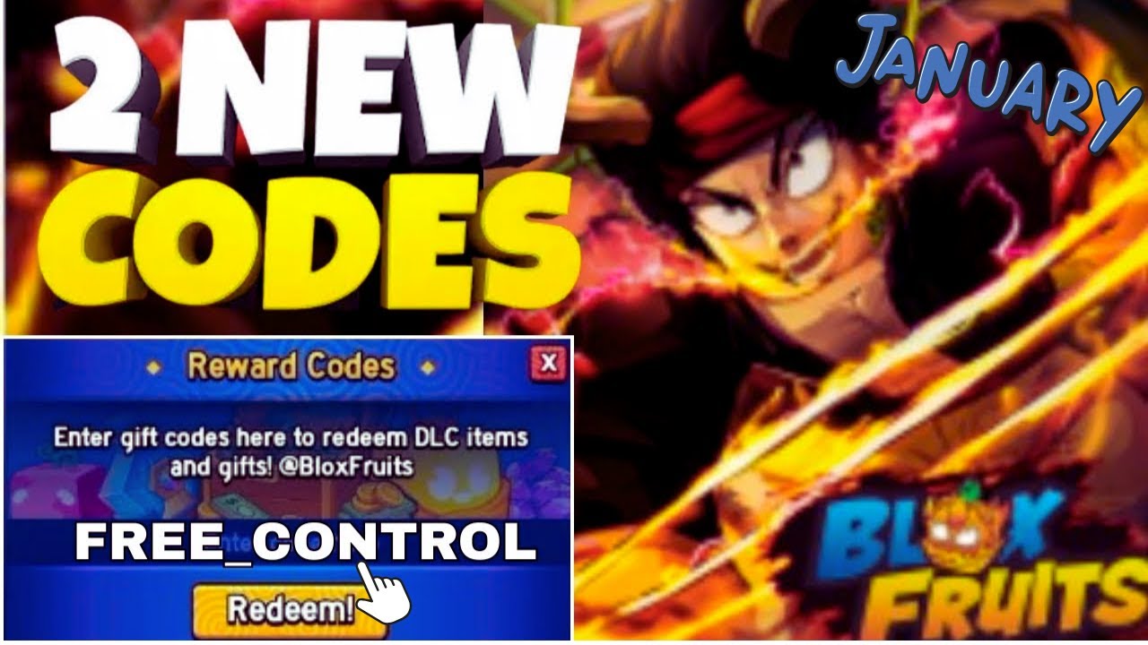 NEW Working Blox Fruits Codes January 2026 — All Updated Blox Fruits Free Rewards & Secret Codes!