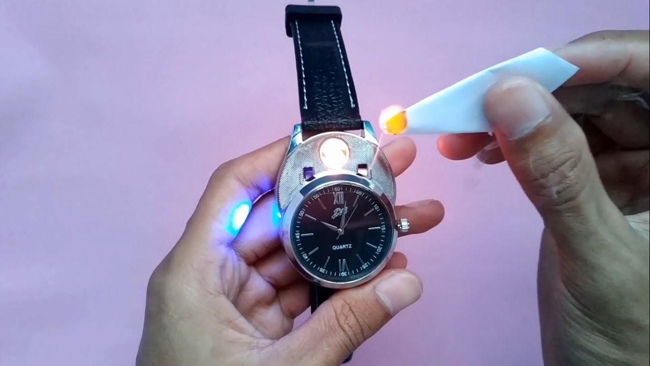  JAM  TANGAN  UNIK ADA KOREK  API DESIGN PREMIUM YouTube