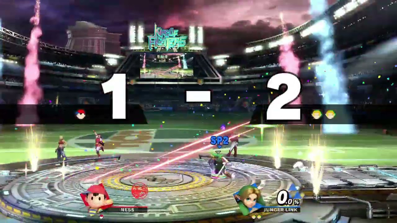 SSBU Ness Vs. Junger Link (King of Fighters Stadion)
