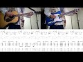 tacica 煌々 ギター 弾いてみた TAB譜付