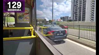 [Retired] Volvo Super Olympian B10TL (Volgren) | SBS Transit | Bus Service 129
