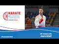 European senior karate  parakarate championships zadar 2024  off tatami with ivan kvesi