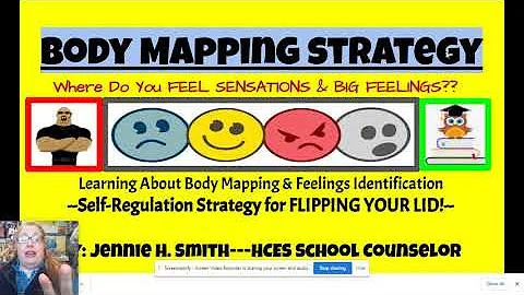 BODY MAPPING Sensations & BIG Feelings! Self-Regul...