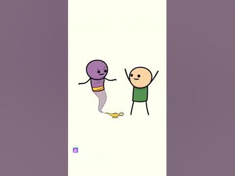 Джин из лампы.Мульт #shorts #видео #юмор подписывайтесь на канал - YouTube