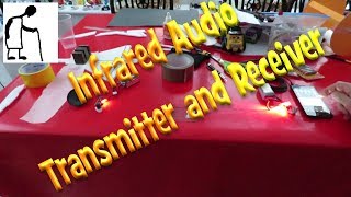 Infrared Audio Transmitter and Receiver FULL BUILD VIDEO