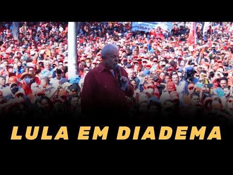 Lula em Diadema, melhores momentos