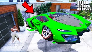 Download lagu Franklin Steals Most Luxury Flying Lamborghini in GTA 5 | SHINCHAN and CHOP