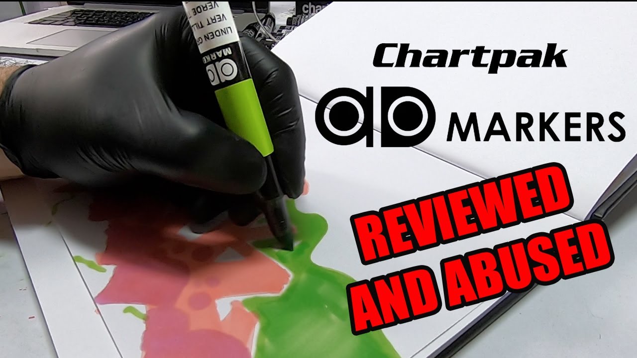 Chartpak Marker Review + TORTURE TEST 