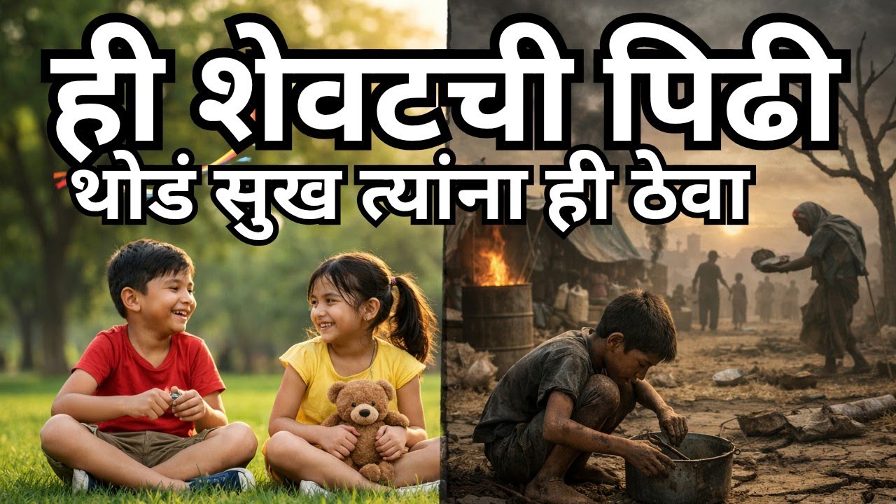 ही शेवटची पिढी | थोडं सुख त्यांना ही ठेवा #education #agriculture 