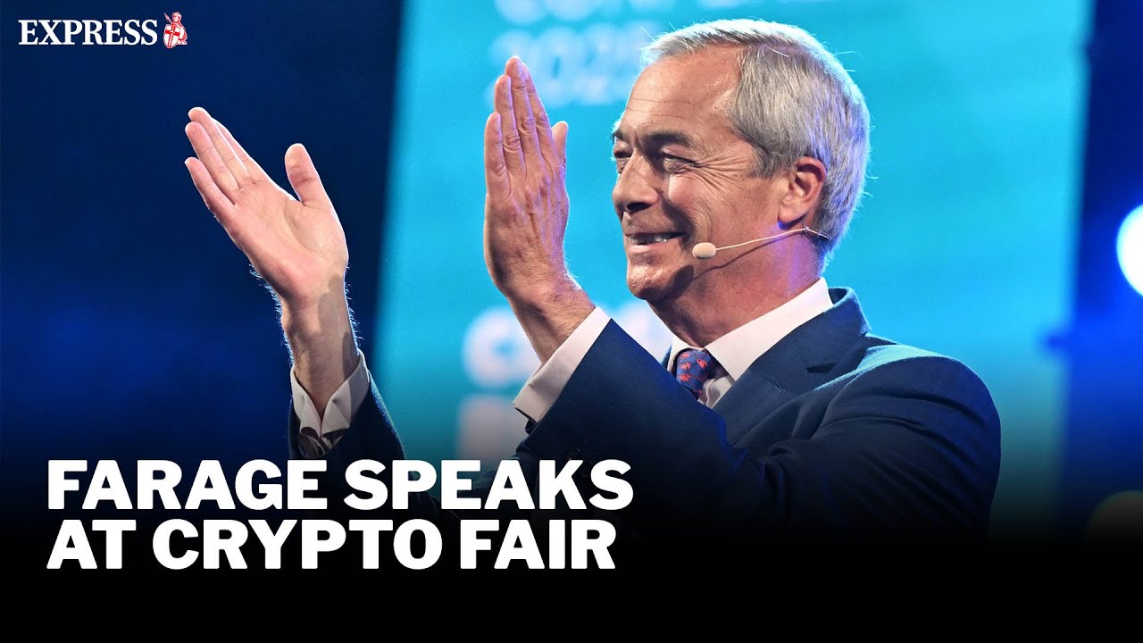 LIVE: Nigel Farage speaks at Cryptocurrency Expo