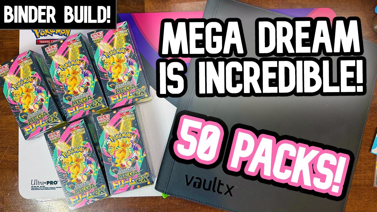 OPENING NEW JAPANESE MEGA DREAM BOOSTER BOXES! Chasing Gengar