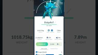 ✨️SHINY WITH ROAR OF TIME DIALGA #pokemongo #roadtokalos #dialga #shiny #roaroftime #fypシ #fyp