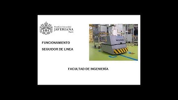 Qué es un robot seguidor de línea / Ingeniería Mecatrónica  / FING