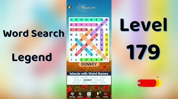 Word Search Legend Level 179 Answers 🔠 | Puzzle Game Answers & Tips | Go Answer