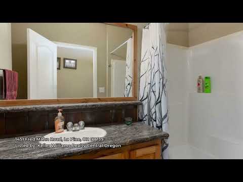 1451 Fred Mahn Road, La Pine, OR home video tour