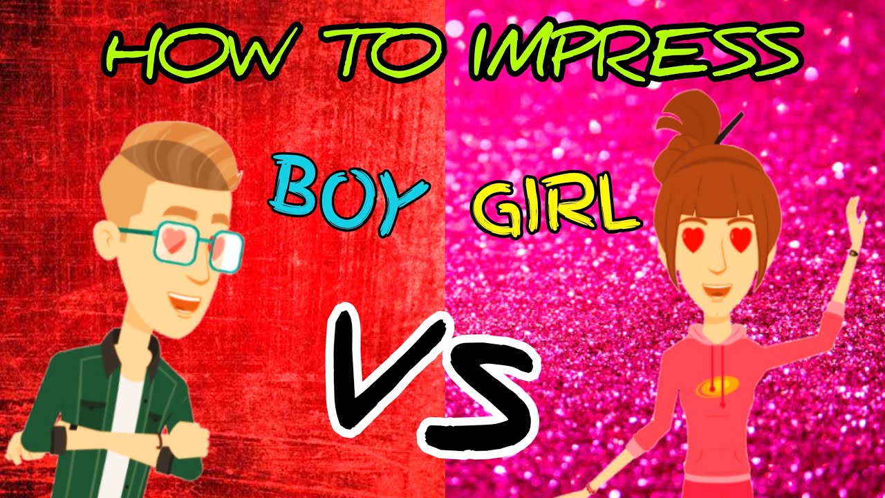 How to impress boy vs girl ? 😍/ SPEECHLESS BOY/ENGLISH CARTOON JOKES