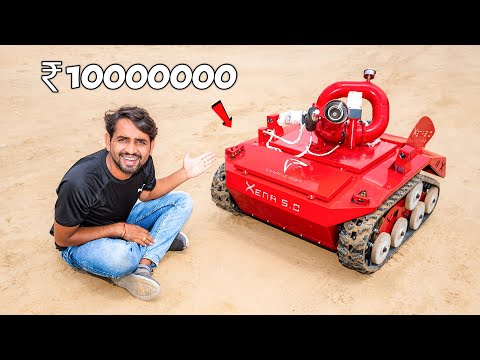 Playing With Mini Army Tank - Worth ₹1.2 Crore Robot's Avatar