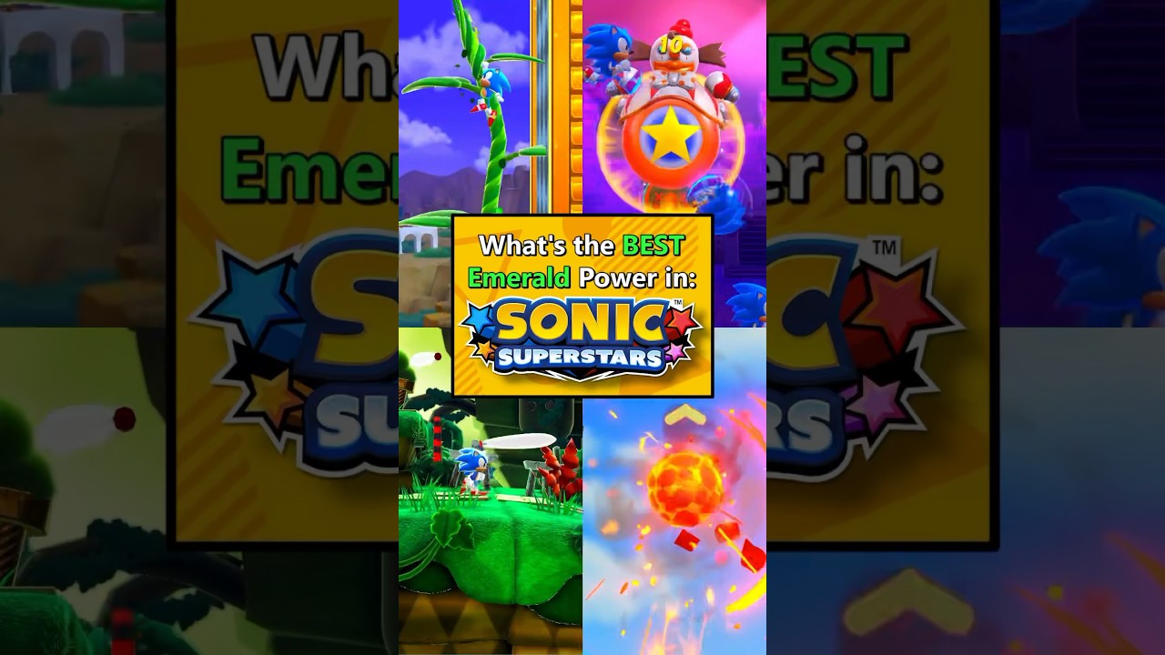 What’s the Best Chaos Emerald in Sonic Superstars?